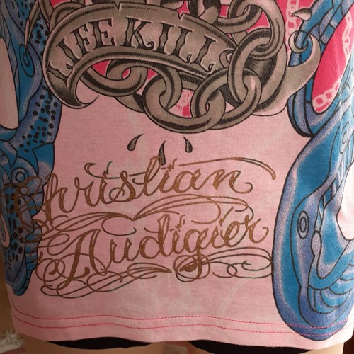 Christian Audigier Gr. 8 T-Shirt "Life Kills" - Bild 3 von 13