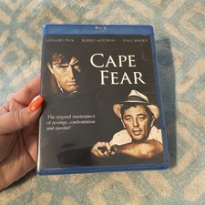 Cape Fear (Blu-ray, 1962) Gregory Peck Robert Mitchum Classic NEW Sealed