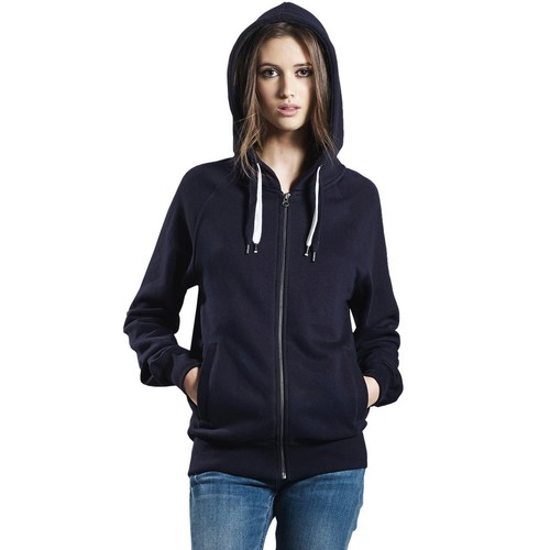 EARTH POSITIVE - Unisex Sweatjacke Damen Herren Organic Kapuzenpullover Full Zip - Bild 2 von 27