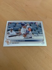 2022 Topps Chrome Baseball #209 Pete Alonso New York Mets Card