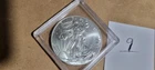 2015 1 oz .999 Fine Silver American Eagle $1 Coin BU