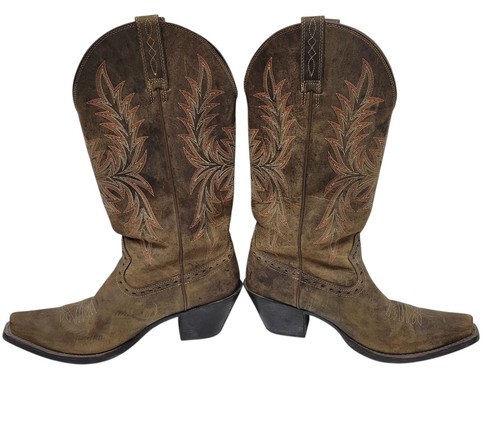 Ariat Heritage Style 10017336 Women's Embroidered Leather Boots Size 10B