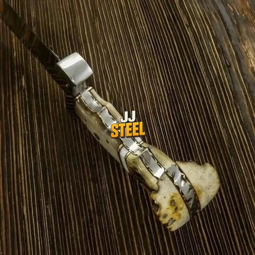 Custom Handmade Carbonstahl Klinge Survival Bowie Messer | Jagdmesser Camping - Bild 4 von 4