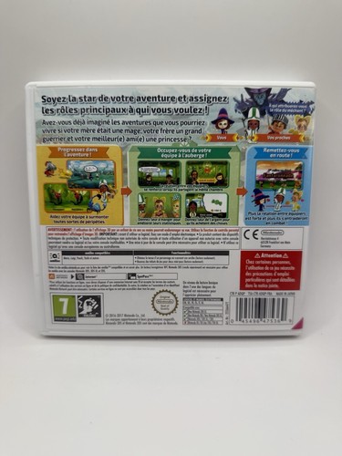 Miitopia Jeu Nintendo 3DS 2017 - PAL FR Cib Complet Excellent État - Foto 2 di 6