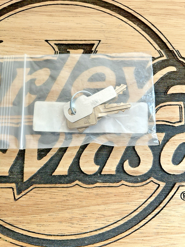 New Harley-Davidson Replacement Key Set 71451-94A Code M3 - Picture 2 of 2