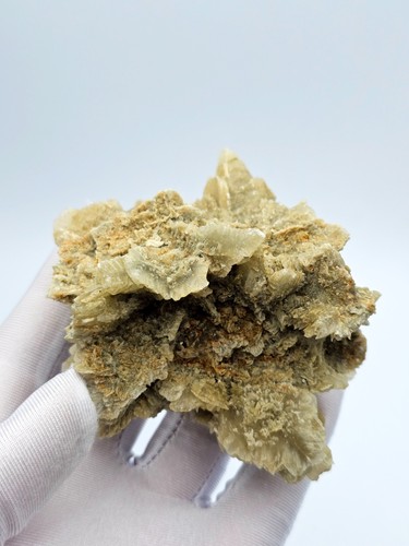 Gipskristall, Desert Rose 208g - eine einzigartige ukrainische Probe mit fluoreszierenden - Bild 7 von 11