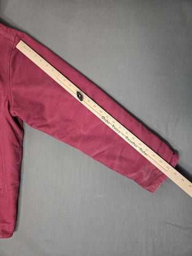 Carhartt jacket XL Womens Sierra pink/purple sherpa lined Detroit with Hood rare - Picture 12 of 17