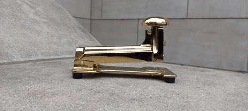 El Casco Model No. 15 Hefter 23k vergoldet handpoliert - Bild 2 von 15
