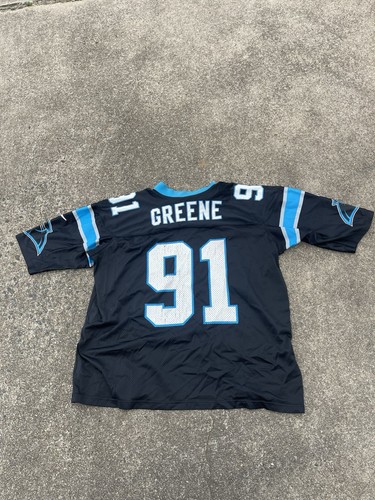 Vintage Men’s Nike Kevin Greene Carolina Partners Jersey Xl #91 Black - Picture 6 of 9