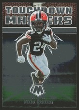 2022 Panini Mosaic #TD-14 Nick Chubb Touchdown Masters
