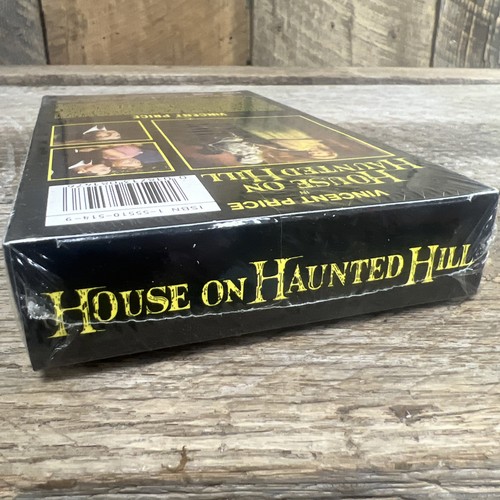 House on Haunted Hill (1959) VHS Horror Mystery Vincent Price 1990 Release - Picture 4 of 4