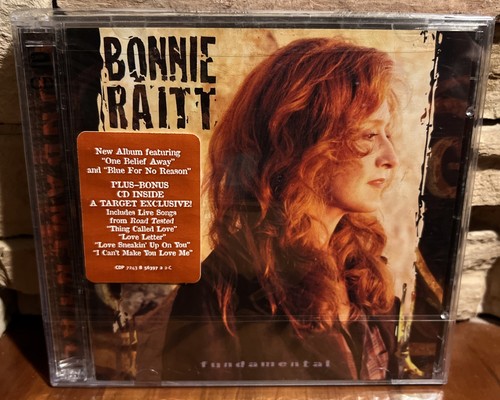 Bonnie Raitt Fundamental RARE TARGET EXCLUSIVE w/ BONUS CD 1998 NEW SEALED