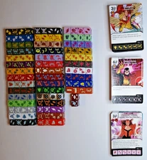 Dice Masters X-MEN FIRST CLASS Partial  Set see description for card list.