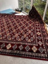large PERSAIN Afghan CARPET RUG  190cmx110 handmade wool,