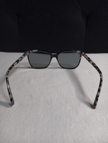 Gafas de sol Kate Spade Karlyn 807 negras blancas ojos de gato monturas solo 53-16 140 - Imagen 6 de 8