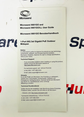 MICROSEMI PD-9001GO/AC-INTL Wtryskiwacz PoE PD-9001GO/AC-ARB-INTL - Zdjęcie 7 z 11