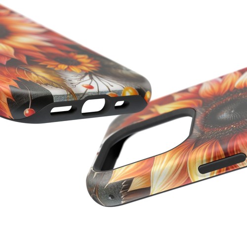 Fundas de teléfono resistentes a impactos girasol, cubierta floral para teléfono, elegante teléfono [...] - Imagen 42 de 74