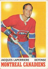 1970-71 Topps Jacques Laperriere #52 | | Montreal Canadiens