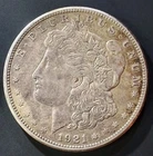 1921 S DDO+DDR+DS Morgan Silver Dollar 90% $1 Coin San Francisco Mint