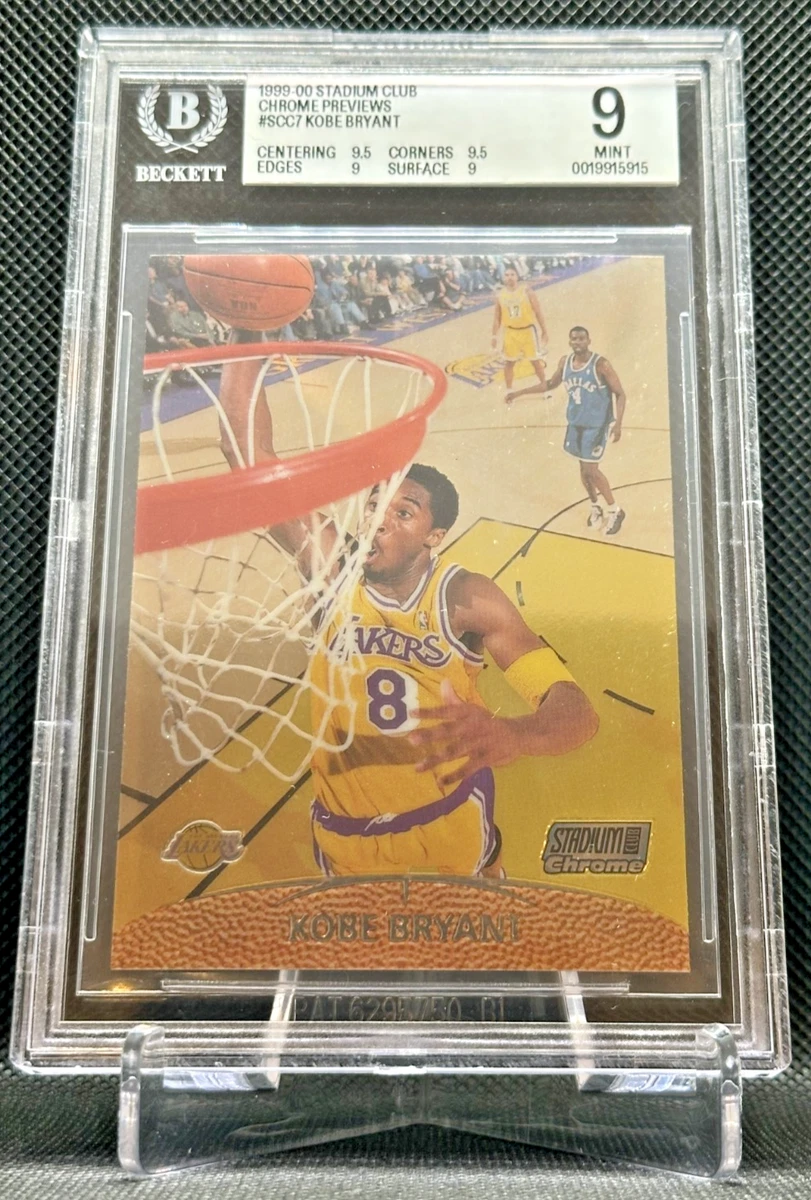 1999-00 Topps Stadium Club Chrome - Kobe Bryant #SCC7 for sale | eBay