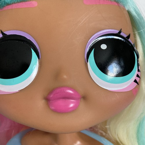 LOL SURPRISE OMG Styling Head Candylicious Doll Head with Drawer 9 x 6 inches - Picture 9 of 9