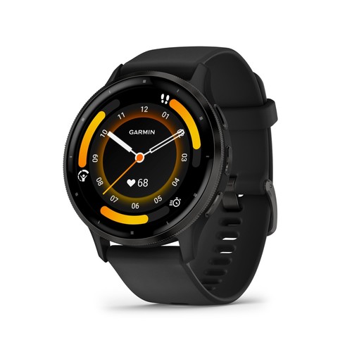 Venu 3 - Montre connectee GPS sport et sante - Gray avec bracelet noir - Photo 5/7