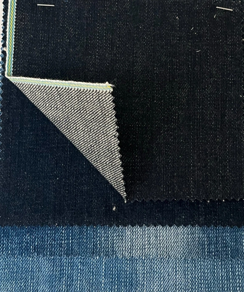 15 oz Selvedge Denim Fabric By The Yard Wholesale Premium  Salvedge Jeans Cloth - Image 3 of 4