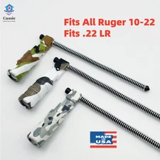 USA Ruger 10/22 Oversized Extended Bo1t Hand1e .22 LR Gray Tan Green Camo Color