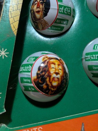 Vintage Box Set Wizard of Oz Bradford USA 1977 Christmas Ornament Set of 4 - Afbeelding 2 van 7