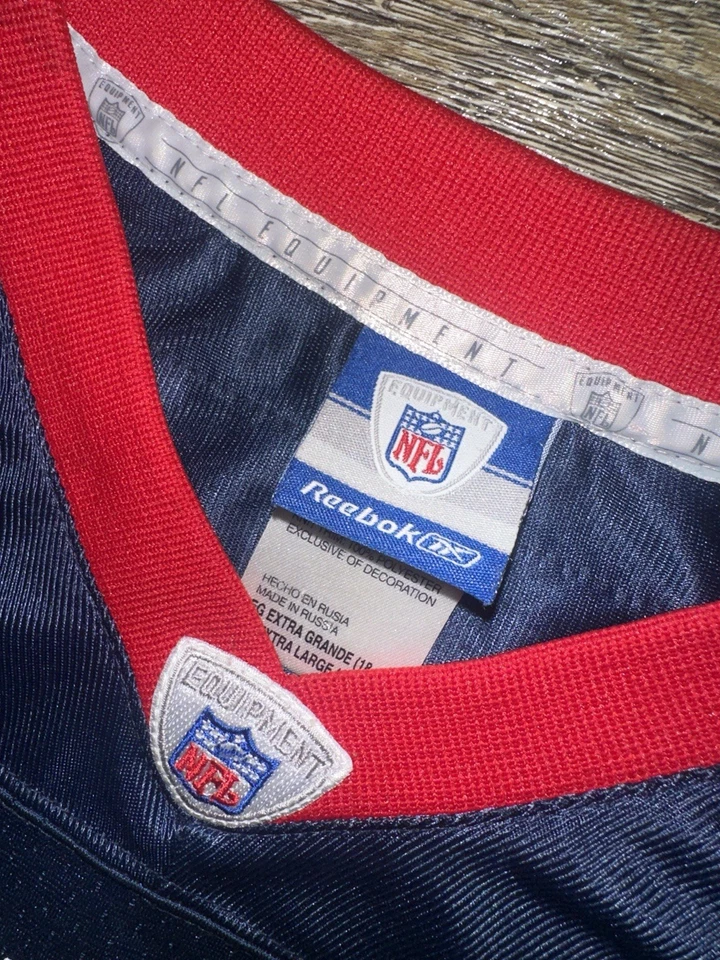 Camiseta de fútbol americano Reebok Houston Texans David Carr #8 para niños talla XL 18-20 NFL Foto 4 de 4