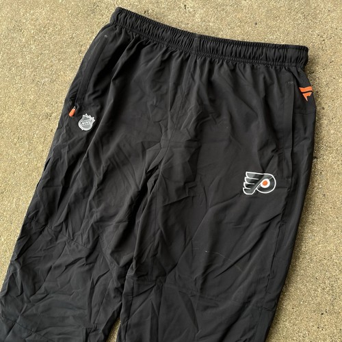 NICE! L Fanatics Philadelphia Flyers NHL Pro Authentics Athletic Pants Men's