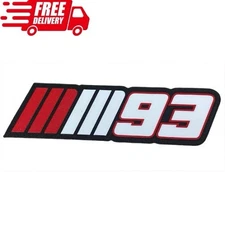 Stylish Marc Márquez 93 MotoGP Display Logo – 3D Printed Decorative Racing Sign