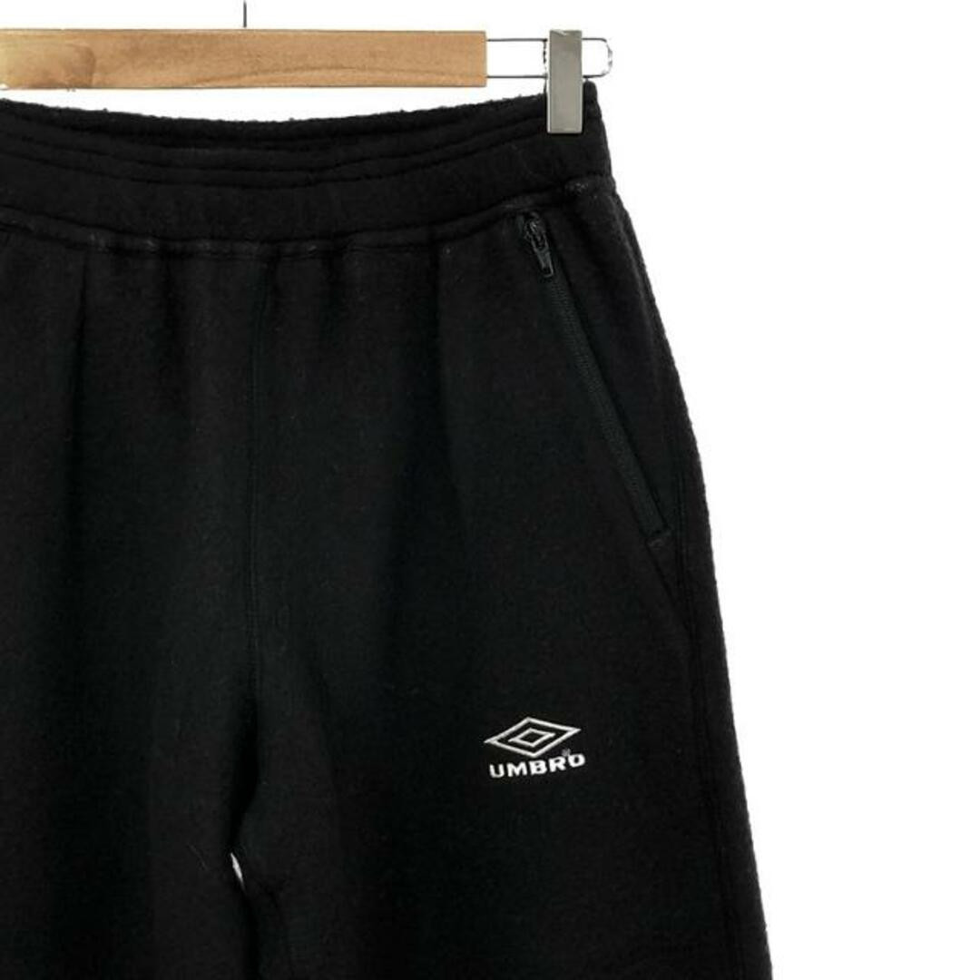 JUHA 2023AW x UMBRO Ambro WOOL BOA FLEECE PANTS 2 black mens JUHA 2023AW x UMBRO Ambro WOOL BOA FLEECE PANTS 2 black mens