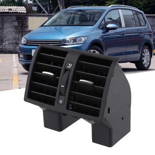 For Touran Rear Air Conditioning Outlet Vent 1T0 819 203 A Black 2003 2015 - Picture 7 of 24