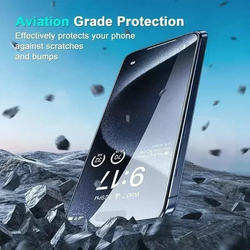 2 Pack Privacy Glass Screen Protector For iPhone 16 15 14 13 12 11 X XR Max - Picture 8 of 16