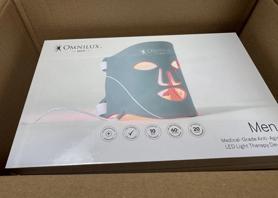 Omnilux Men - Anti-Ageing Led Light Therapy RRP £350