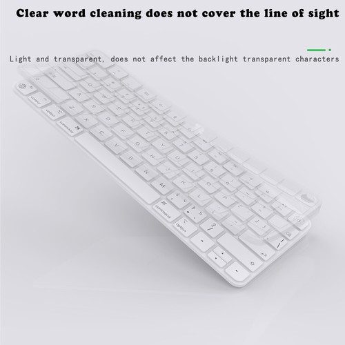 For 2022 Magic Keyboard Numeric Keypad and Touch ID Keyboard Cover Skin - Picture 23 of 26