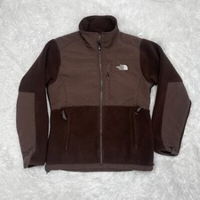 The North Face Women  s Polartec Fleece Jacket Size M Medium Brown Full Zip