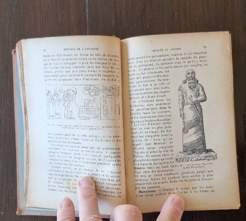 HISTOIRE narrative et descriptive de L'ANTIQUITE par Charles Seignobos (1914) - Imagen 5 de 6