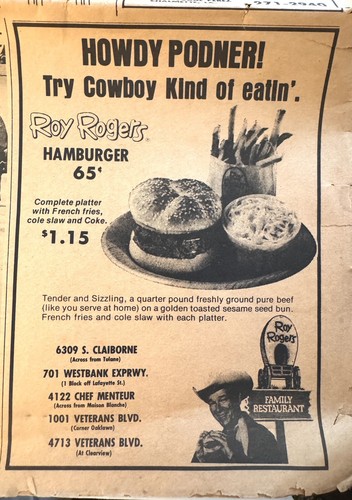 1974 Mardi Gras Program New Orleans Clarion Herald Newspaper Vintage Ads RARE - Picture 4 of 14