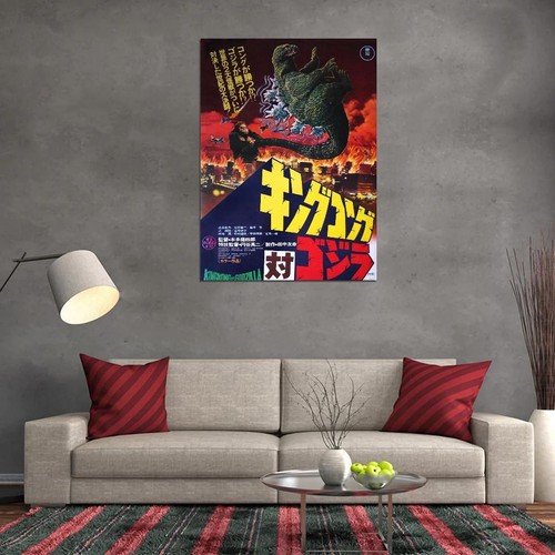 72602 KING KONG VS. GODZILLA Movie RARE Monster Movie Wall Decor Print Poster - Imagen 2 de 7