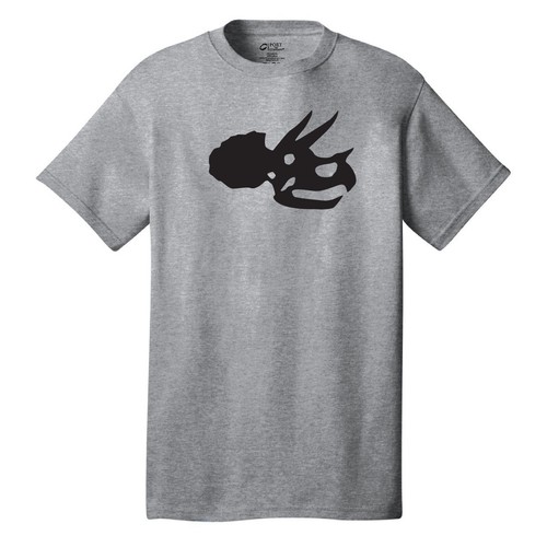 Triceratops dinosaur skull silhouette - Picture 6 of 26