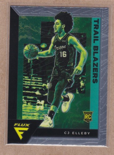 CJ Elleby 2020-21 Flux #244 RC Portland Trail Blazers