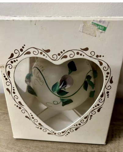 Vintage Krebs Glass Blown Christmas Ornament Signed, Dated 3D Limited Edition - Picture 4 of 5