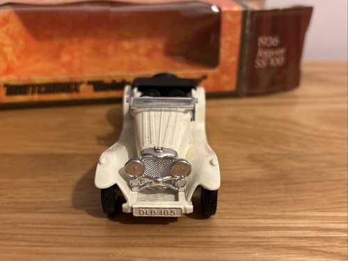 Matchbox - Models Of Yesteryear - Y1 1936 Jaguar SS-100 - Issue 2 - Milky White - Picture 11 of 19