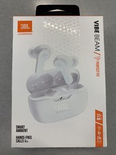 JBL Vibe Beam True Wireless Bluetooth Earbuds - White