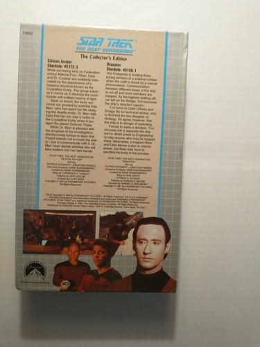 (9) 1994 Star Trek The Next Generation VHS Tapes The Collector's Edition NIP - Picture 9 of 11