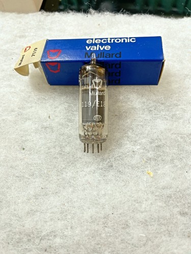 Mullard E182CC 7119 5687 NOS Excellent Testing D Getter Balanced - Picture 2 of 9