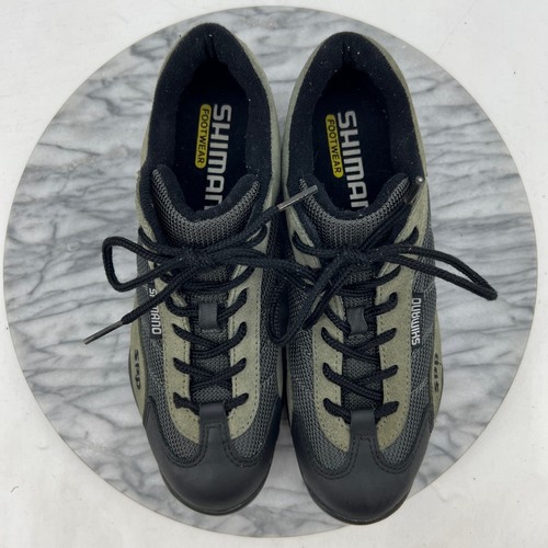 Shimano Womens 7 Mountain Biking Shoes Jazz Lo Pro Off Road Cycling SH-M020D - Picture 8 of 10