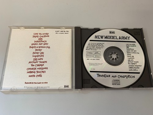 New Model Army – Thunder And Consolation - CD Album © 1989 - Bild 2 von 3